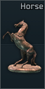 Horse figurine