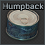 Can of humpback salmon