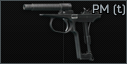 Makarov PM (t) 9x18PM pistol