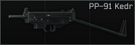 PP-91 Kedr 9x18PM submachine gun