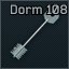 Dorm room 108 key