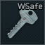 Weapon safe key