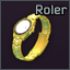 Roler Submariner gold wrist watch