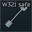 Health Resort west wing room 321 safe key