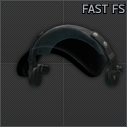 Ops-Core FAST multi-hit ballistic face shield