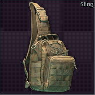 Tactical sling bag (Khaki)