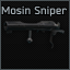 Mosin 7.62x54R bolt-action rifle (Sniper)