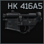 HK 416A5 5.56x45 assault rifle