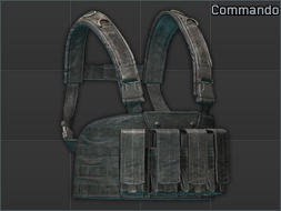 BlackHawk! Commando chest harness (Black)