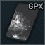 Broken GPhone X smartphone