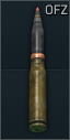 OFZ 30x165mm shell