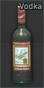 Bottle of Tarkovskaya vodka