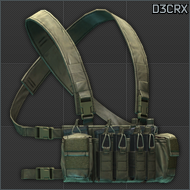 Haley Strategic D3CRX Chest Harness (Ranger Green)