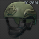 MSA ACH TC-2001 MICH Series helmet (Olive Drab)