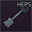 HEP station storage room key