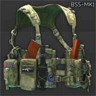 Gear Craft GC-BSS-MK1 chest rig (A-TACS FG)