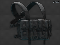 Azimut SS Zhuk chest harness (Black)
