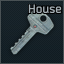 Hillside house key