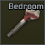 Shared bedroom marked key