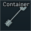 Cargo container mesh door key