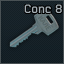 Concordia apartment 8 room key
