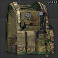 Eagle Allied Industries MBSS plate carrier (Coyote Brown)