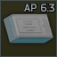 9x19mm AP 6.3 ammo pack (50 pcs)
