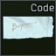 Note with code word Voron