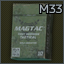 .50 BMG M33 ammo pack (10 pcs)