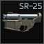 Knight's Armament Company SR-25 7.62x51 marksman rifle (Taupe)