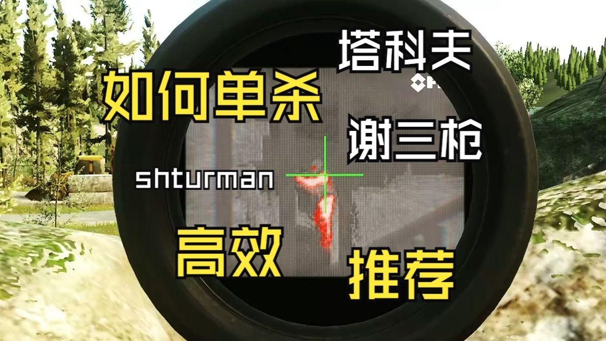 【JonasLu】塔科夫BOSS百刷Shturman如何快速单杀？