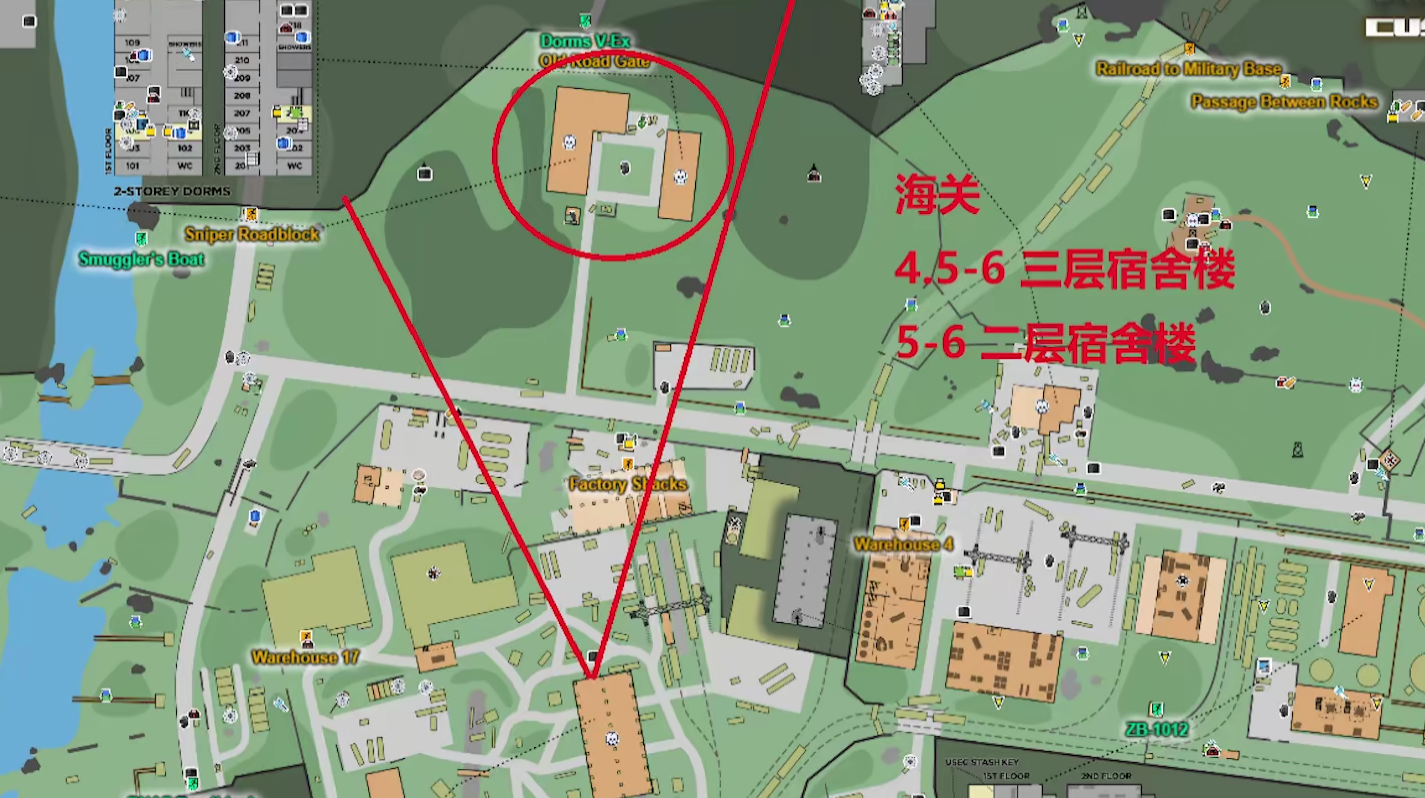 海关榴弹发射轰炸范围
